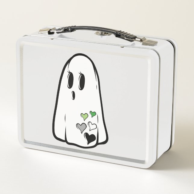 Aro Pride Ghost Metall Brotdose (Rückseite)