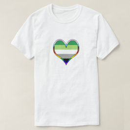 Aro Pride Heart T - Shirt