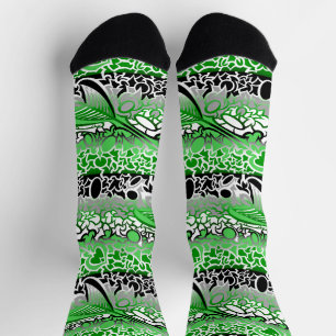 Aro Pride-Schlangenlinien Socken