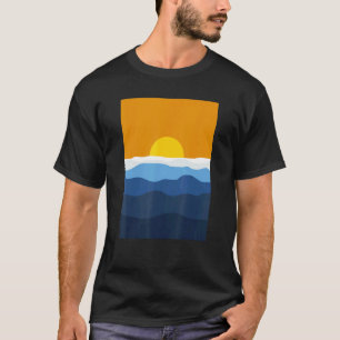 Aroace Horizon LGBT Aro Ace Pride Aromantisches As T-Shirt