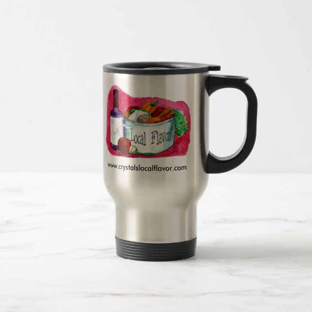 Aroma-Reise-Tasse des Kristalles lokale Reisebecher (Rechts)