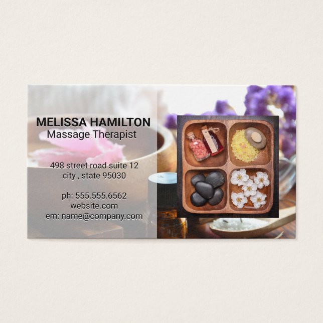 Aroma Therapy | Sels de bain d'huiles spas (Devant)