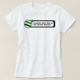 Aromantic Pop-Oben Definitions-Shirt T-Shirt