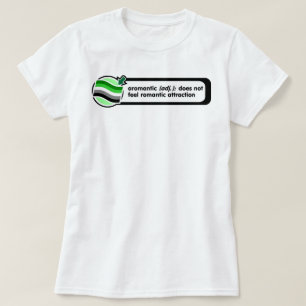Aromantic Pop-Oben Definitions-Shirt T-Shirt