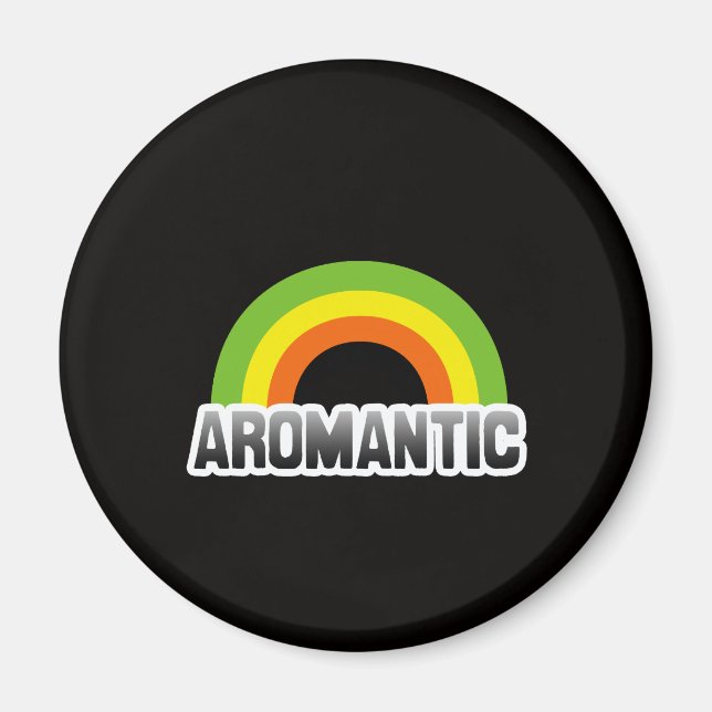 Aromantic Stolz Magnet (Vorne)