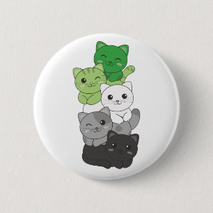 Aromantische Flagge Nicht binäre Stolz Lgbtq Niedl Button