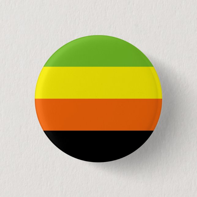 Aromantische Pride-Flagge Button (Vorderseite)