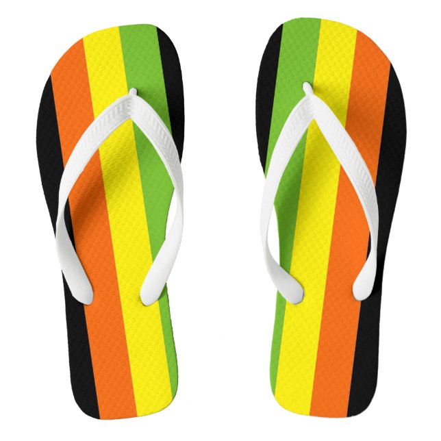 Aromantischer Stolz Flip Flops (Fußbett)