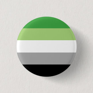 Aromantisches Abzeichen für die Flagge Button