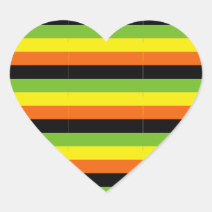 AROMANTISCHES FLAGPATTER Herz-Aufkleber
