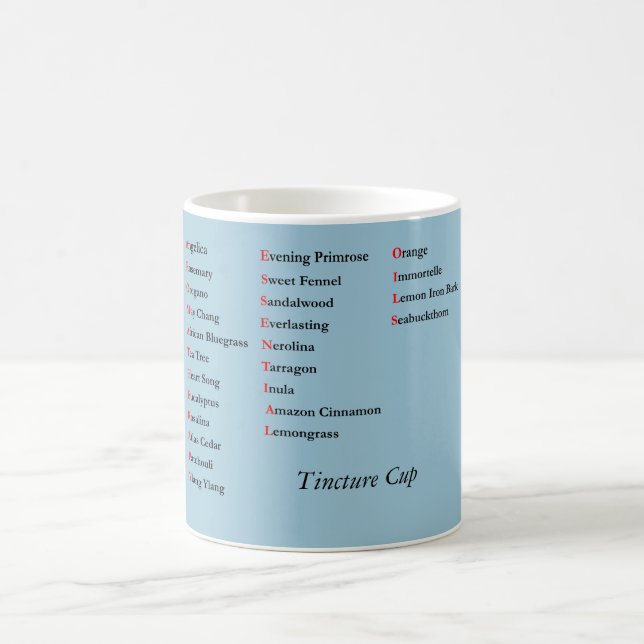 Aromathérapie Huiles Tincation Coupe Mug (Centre)