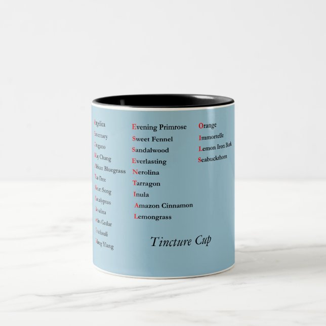 Aromathérapie Huiles Tincation Coupe Mug (Centre)