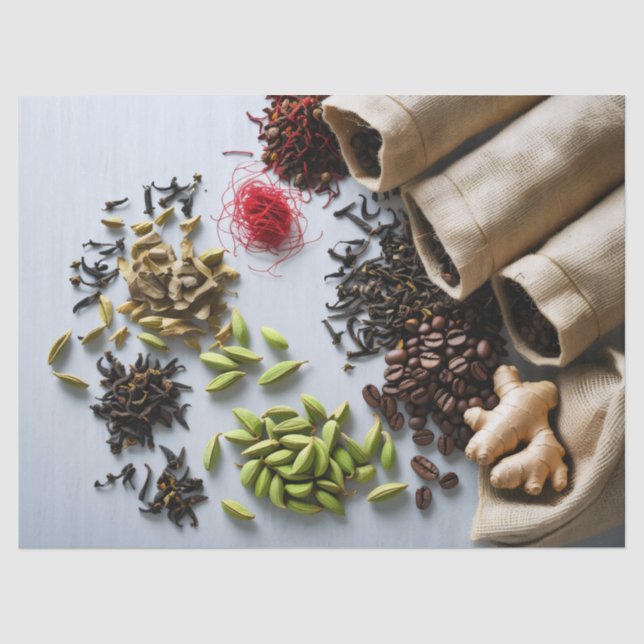 Aromatic Spice Blend Seidenpapier (Vorderseite)
