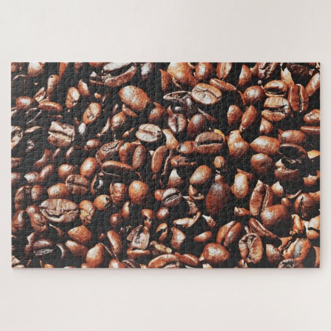 aromatische Kaffeebohnen - (Horizontal)