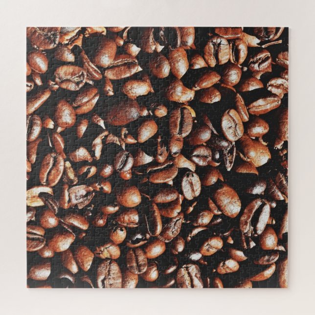 aromatische Kaffeebohnen (Horizontal)