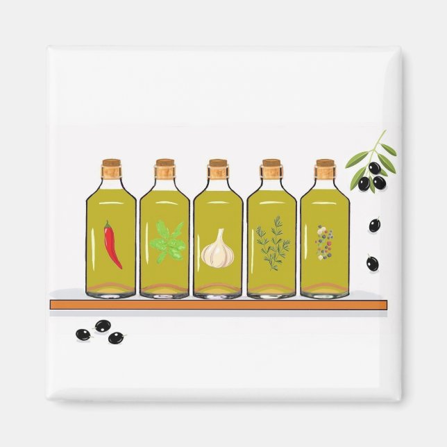 Aromatisches Öl Magnet (Vorne)