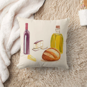 Aromen aus dem Mittelmeerraum Kissen