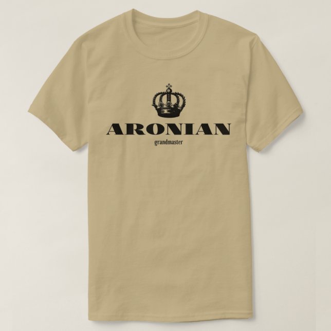 Aronian Schach Großmeister Schach Player T-Shirt (Design vorne)