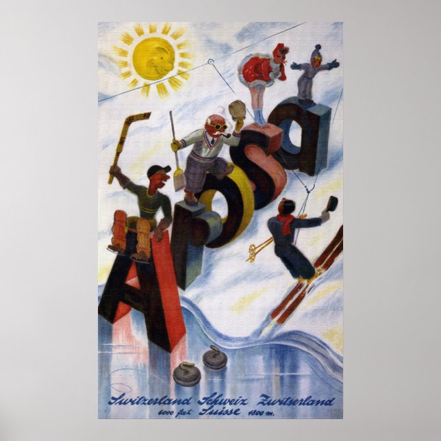 Arosa Poster (Vorne)