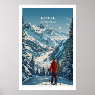 Arosa-Reiseposter - Schweiz 1 Poster