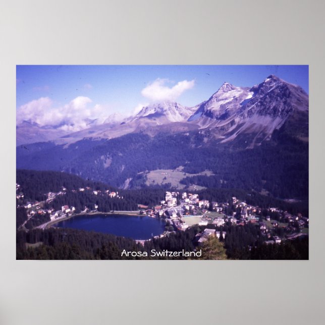 Arosa Switzerland Poster (Vorne)