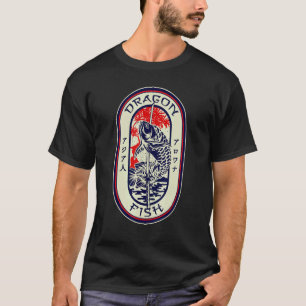 Arowana Japanischer Drachenfisch Monsterfisch Halt T-Shirt
