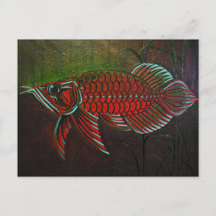 Arowana Postkarte