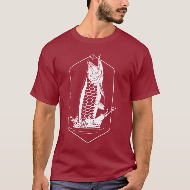 Arowana Sprung T-Shirt (Vorderseite)