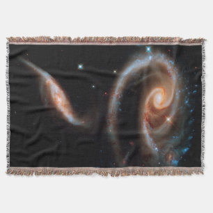 Arp 273 Rose Galaxies Hubble Weltraumteleskop Foto Decke