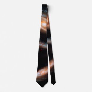 Arp 273 Rosen-Galaxien Hubble Weltraum-Foto Krawatte