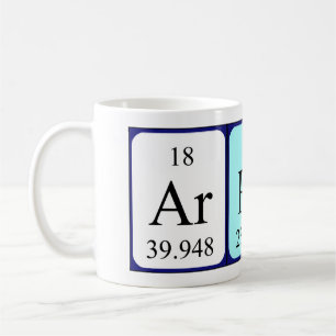 Árpád Periodische Tasse des Tabellennamens