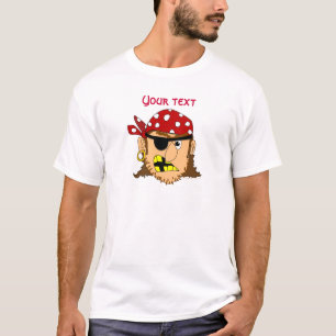 Arr Piraten-Mann-kundengerechtes Piraten-Material T-Shirt