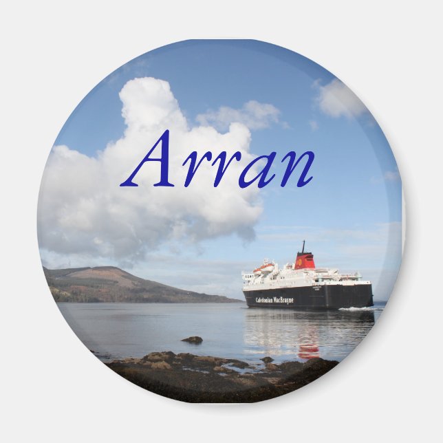 Arran, Schottland Magnet (Vorne)