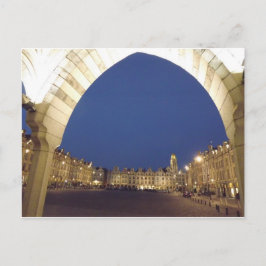 Arras-Platz in der Nacht Postkarte