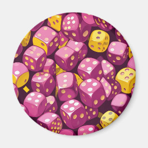 Array von Würfeln Desk Mat Magnet