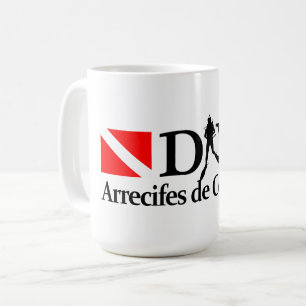 Arrecifes de Cozumel DV4 Kaffeetasse