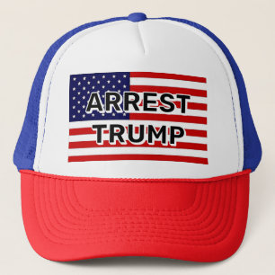 ARREST TRUMP ( Sie können die Wörter ändern ) Truckerkappe