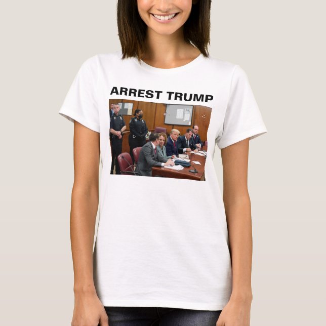Arrêter Donald Trump T-Shirt (Devant)