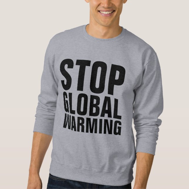 ARRÊTER LES T-shirts RÉCHAUFFEMENTS CLIMATIQUES (Devant)