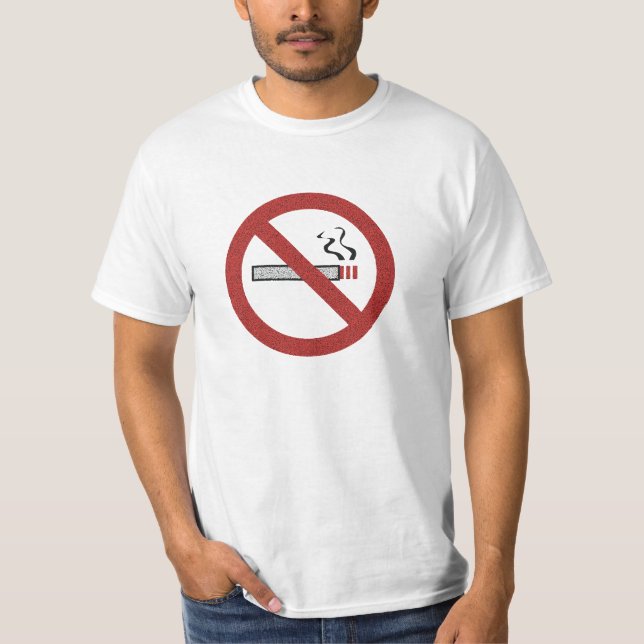 Arrêtez de fumer la cigarette T-shirts personnalis (Devant)