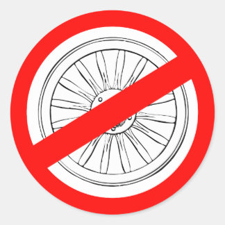 Arrêtez de jouer les autocollants "Wagon Wheel"