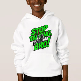 Arrêtez de parler Bro - T-shirt d'attitude audacie
