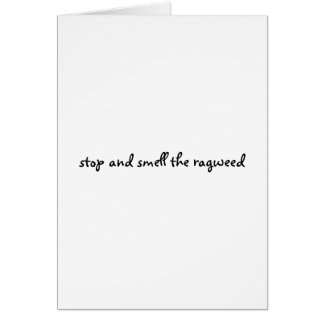 arrêtez et sentez la jacobée