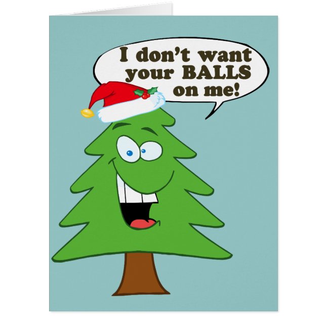 Arrêtez l'abus des arbres de Noël (Devant)