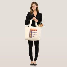 ARRÊTEZ LE Sac fourre-tout ICE pour le mal cruel i