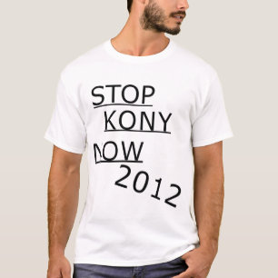 ARRÊTEZ le T-shirt de KONY MAINTENANT