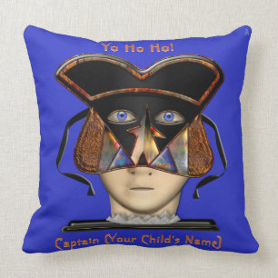 Arrgh! Kinderschutzpirate (Personalisiert) Kissen