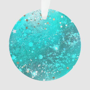 Arrière - plan à huile Turquoise de la menthe