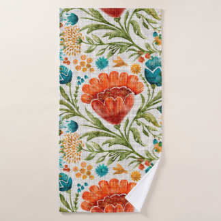 Arrière - plan à motif de fleur aquarelle. Peint à