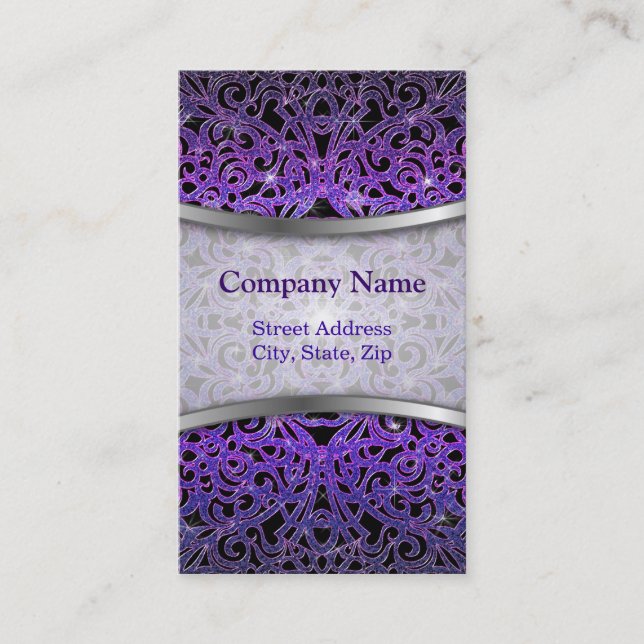 Arrière - plan abstrait floral de carte de visite (Devant)